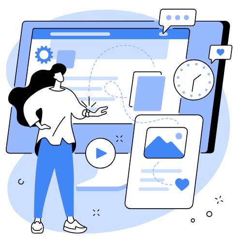 social media management for home contractors